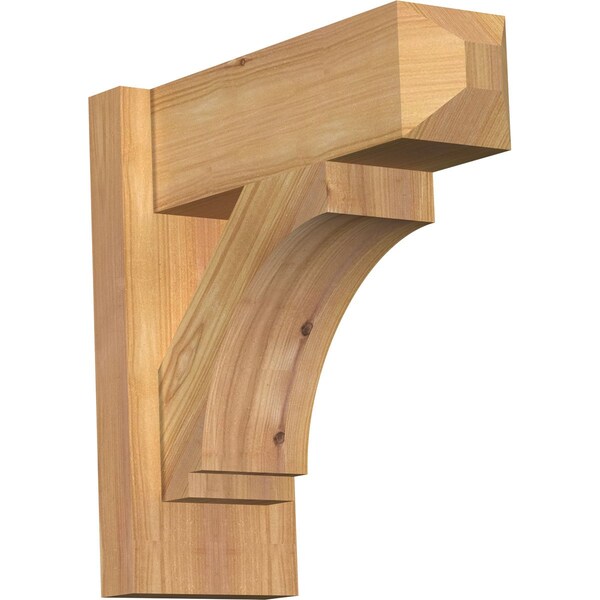 Ekena Millwork Imperial Craftsman Smooth Outlooker, Western Red Cedar, 5 1/2"W x 14"D x 14"H OUT06X14X14IMP04SWR - main